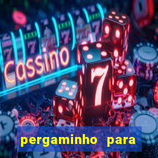 pergaminho para escrever dentro